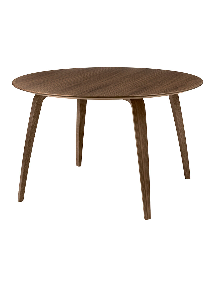 GUBI Dining Table, round fra GUBI (Valnød)