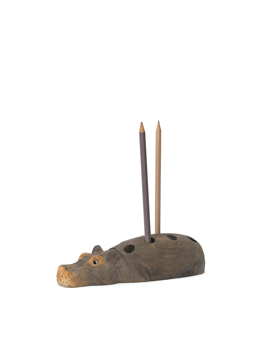 Hippo Pencil Holder fra Ferm Living