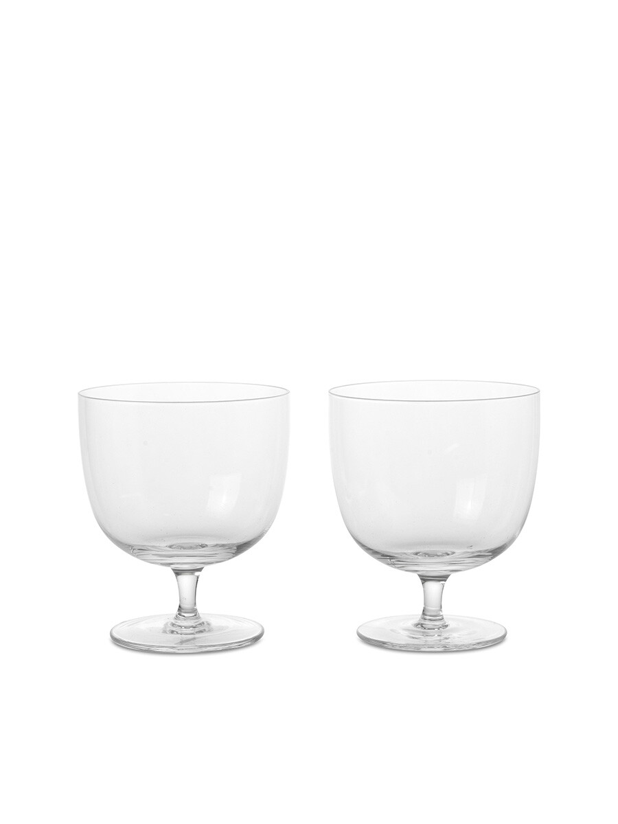 Host Water Glasses, sæt á 2 stk. fra Ferm Living (Clear)