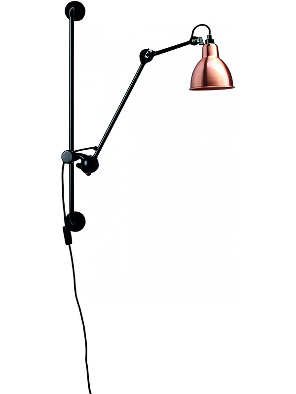 Nr. 210 væglampe fra Lampe Gras (Kobber)