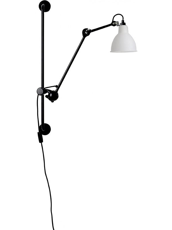 Nr. 210 væglampe fra Lampe Gras (Matteret glas)