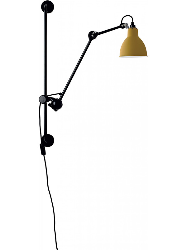 Nr. 210 væglampe fra Lampe Gras (Gul)