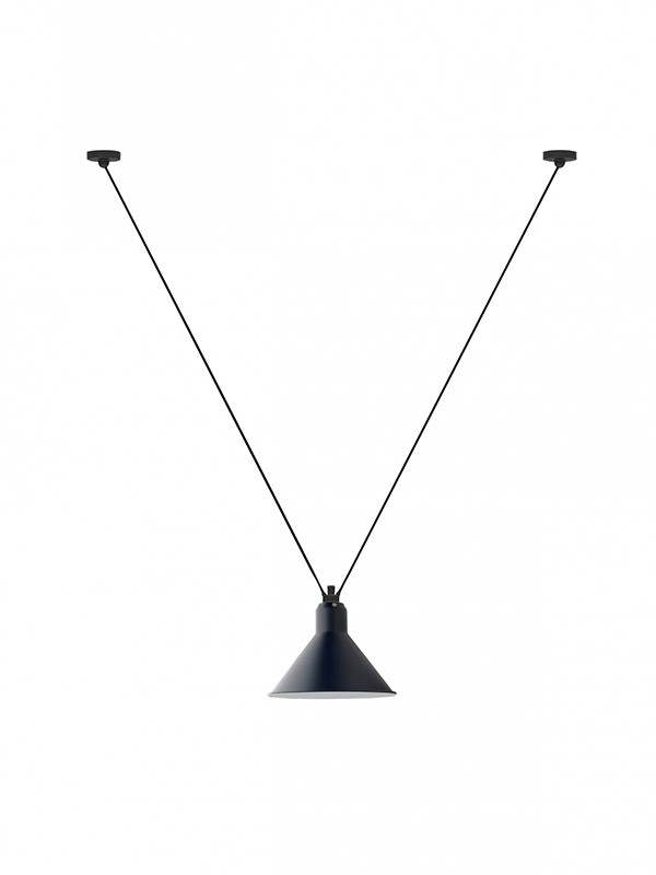 Nr. 323L Loftlampe fra Lampe Gras (Blå)