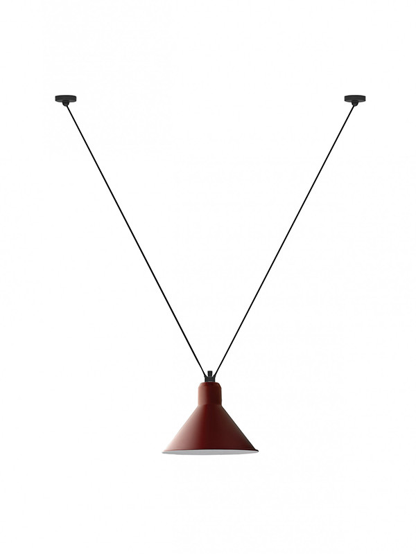 Nr. 323XL Loftlampe fra Lampe Gras (Rød)