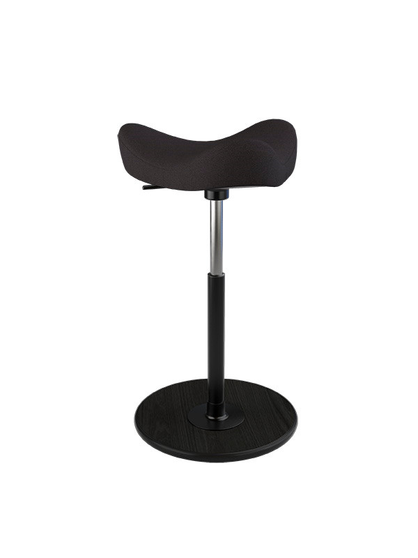 Move Stol fra Variér (Revive, Black REV194, Black ash lacquered)