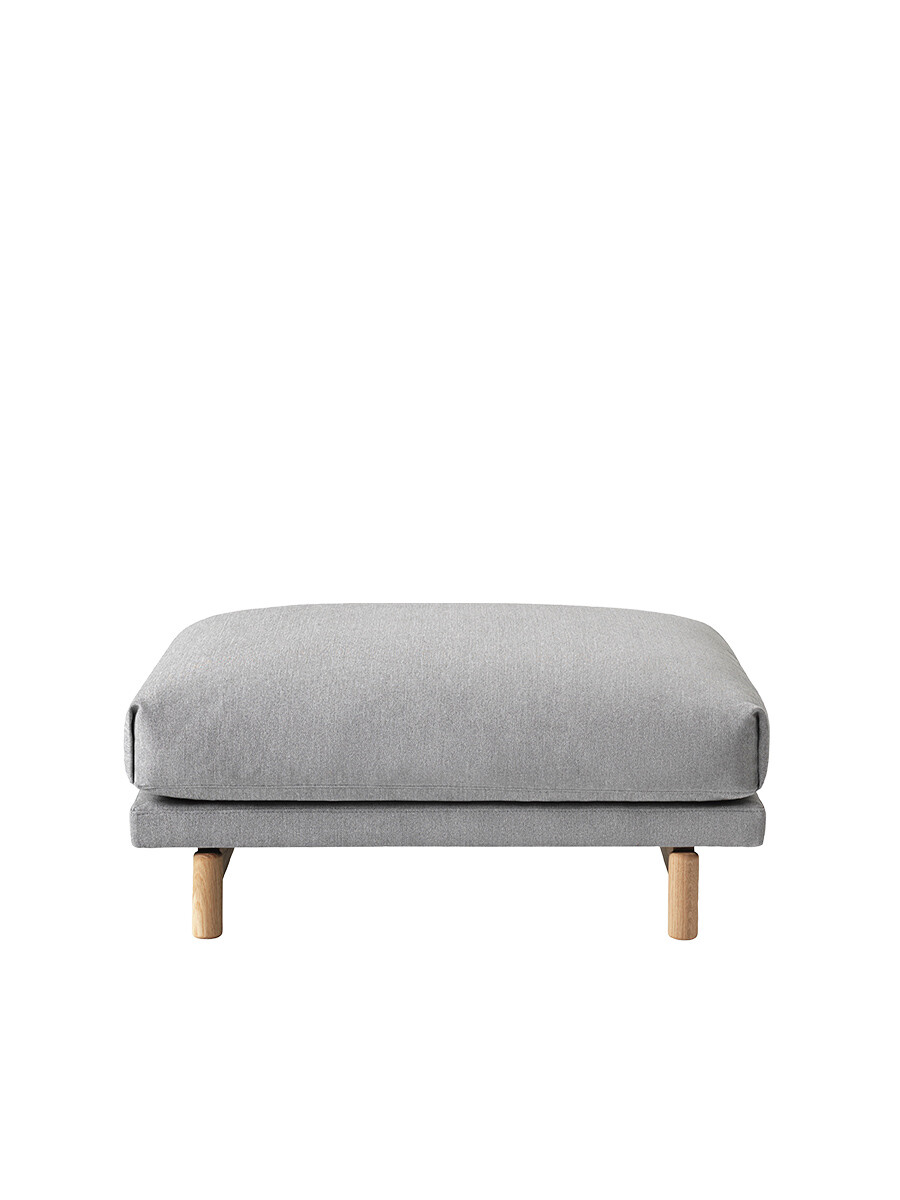 Rest puf fra Muuto (Light grey / Vancouver 14, Eg)