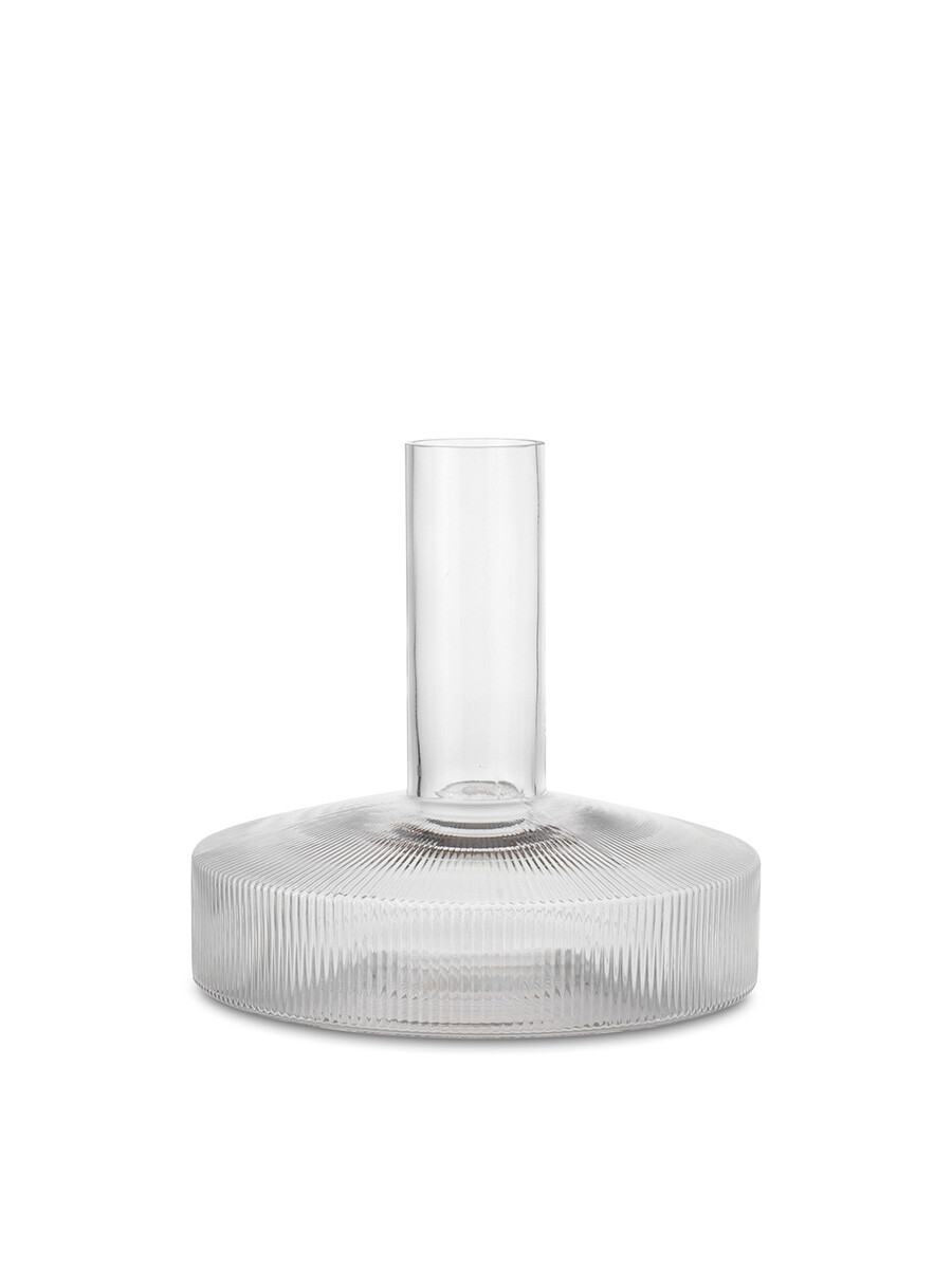 Ripple Wine Carafe, clear fra Ferm Living