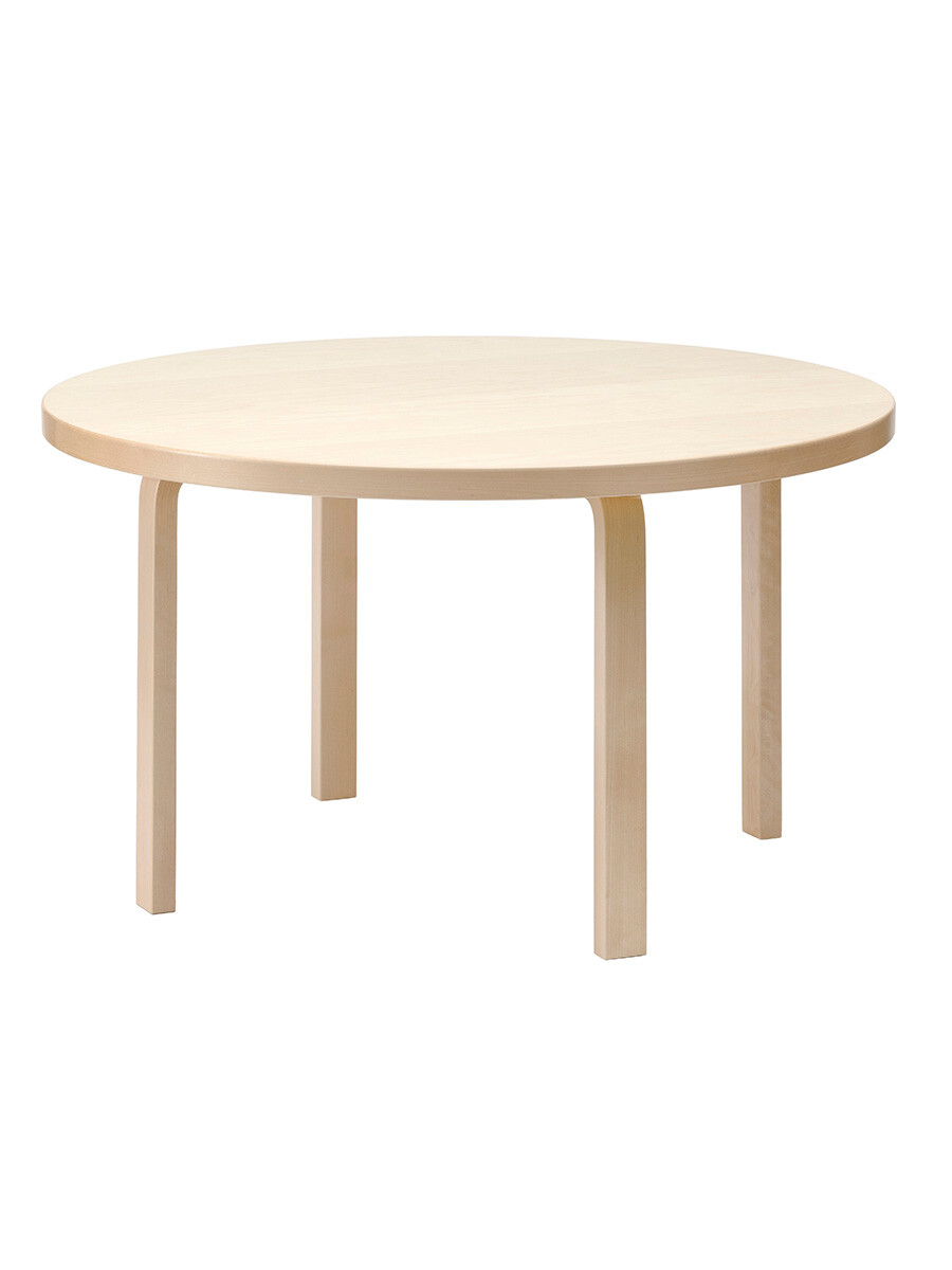 Aalto Table Round, Ø125 cm fra Artek (Birk)