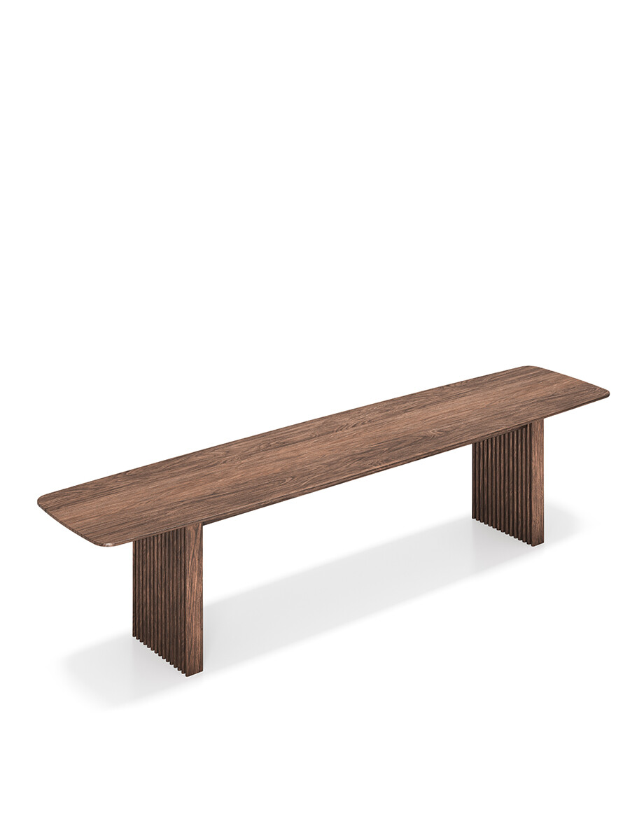 Ten Bench fra DK3 (L 180 cm, Valnød)