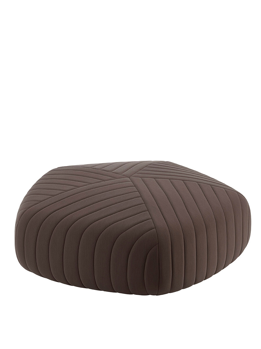 Five Pouf, x-large fra Muuto (Planum 271 / Brun)