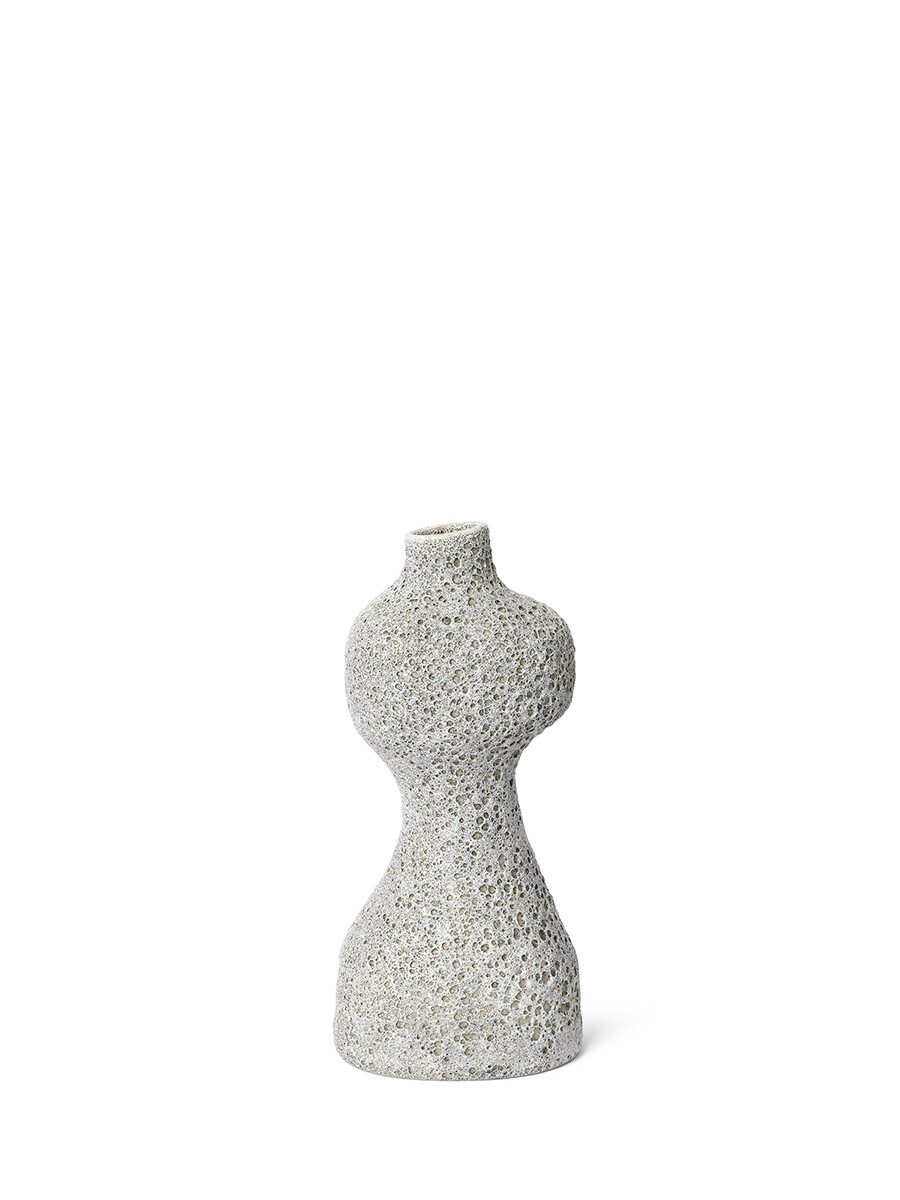 Yara Vase Medium, grey pumice fra Ferm Living