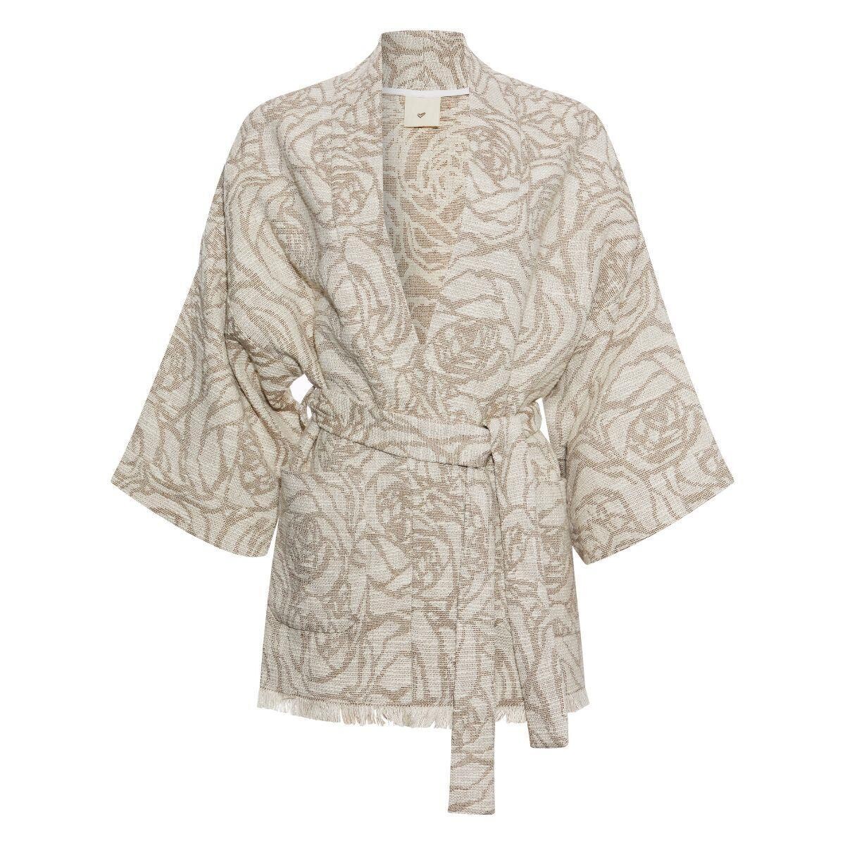 effektiv erfaring utilstrækkelig Kimono Gold Sand jakke - Heartmade | Rikke Solberg