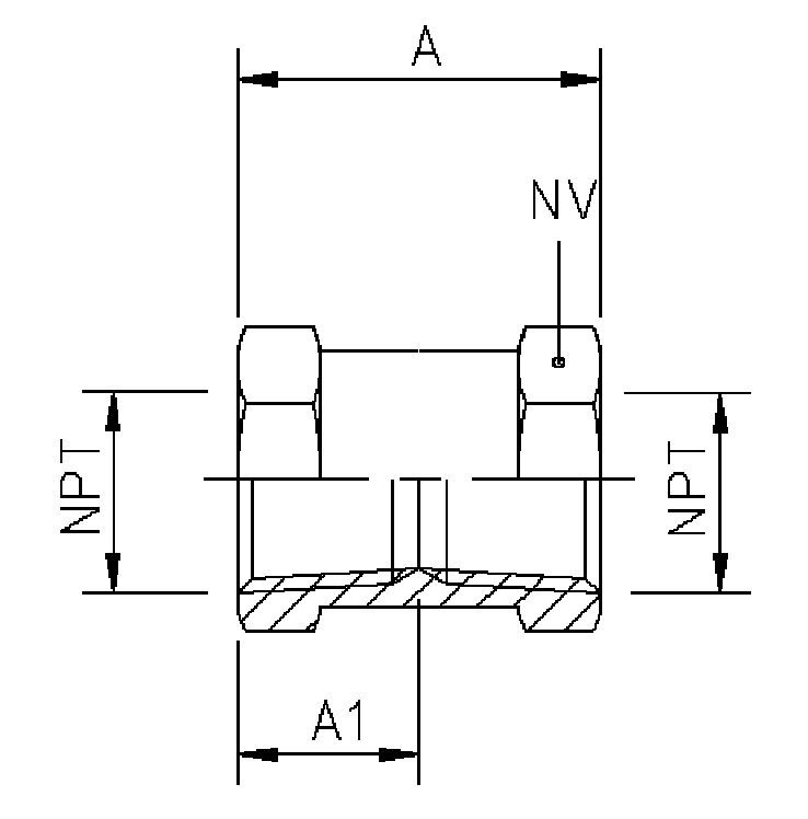 Conical Coupling with NPT thread in Several Sizes - EV Metal A/S