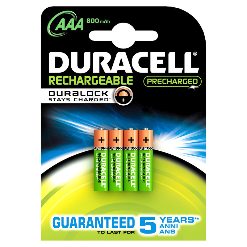 Duracell batterier - Genopladelig AAA batterier