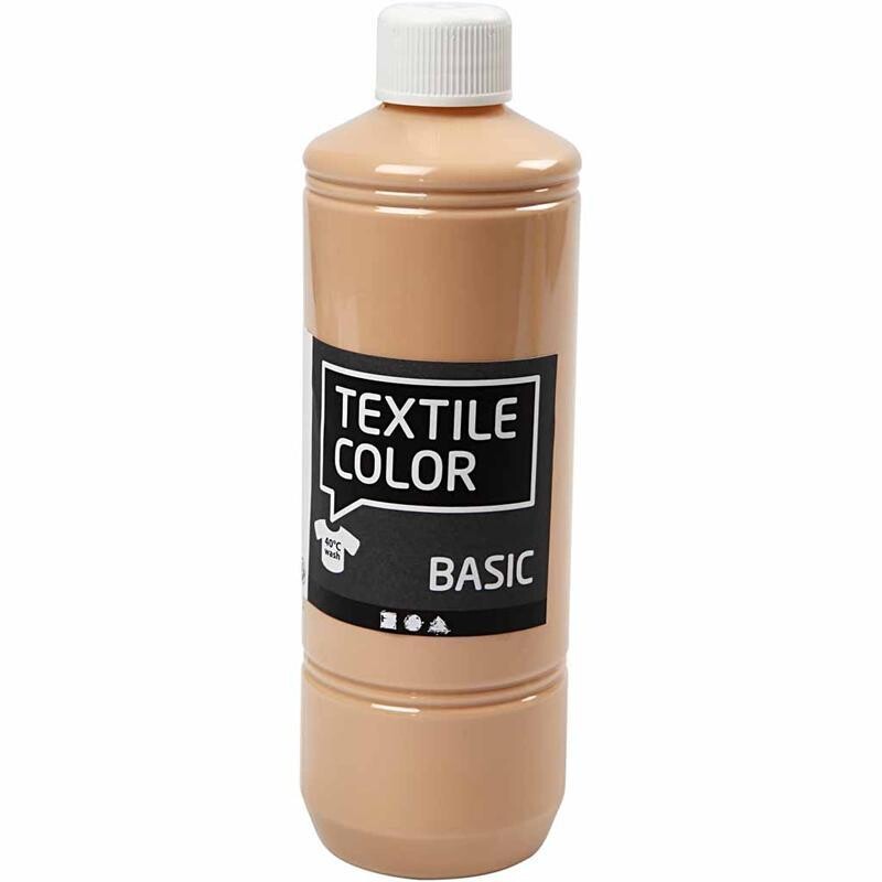 Textile Color, lys pudder, 500 ml