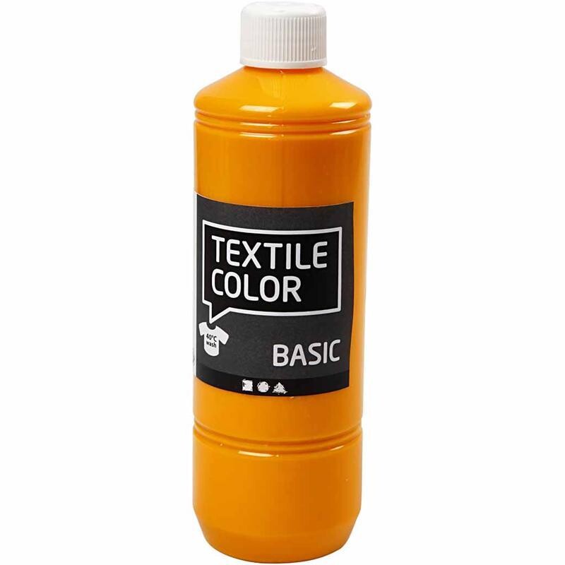 Textile Color, gul, 500 ml