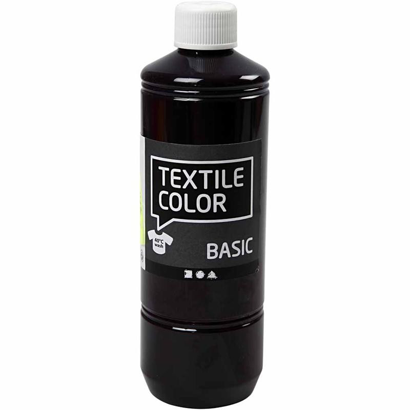 Textile Color, rød violet, 500 ml