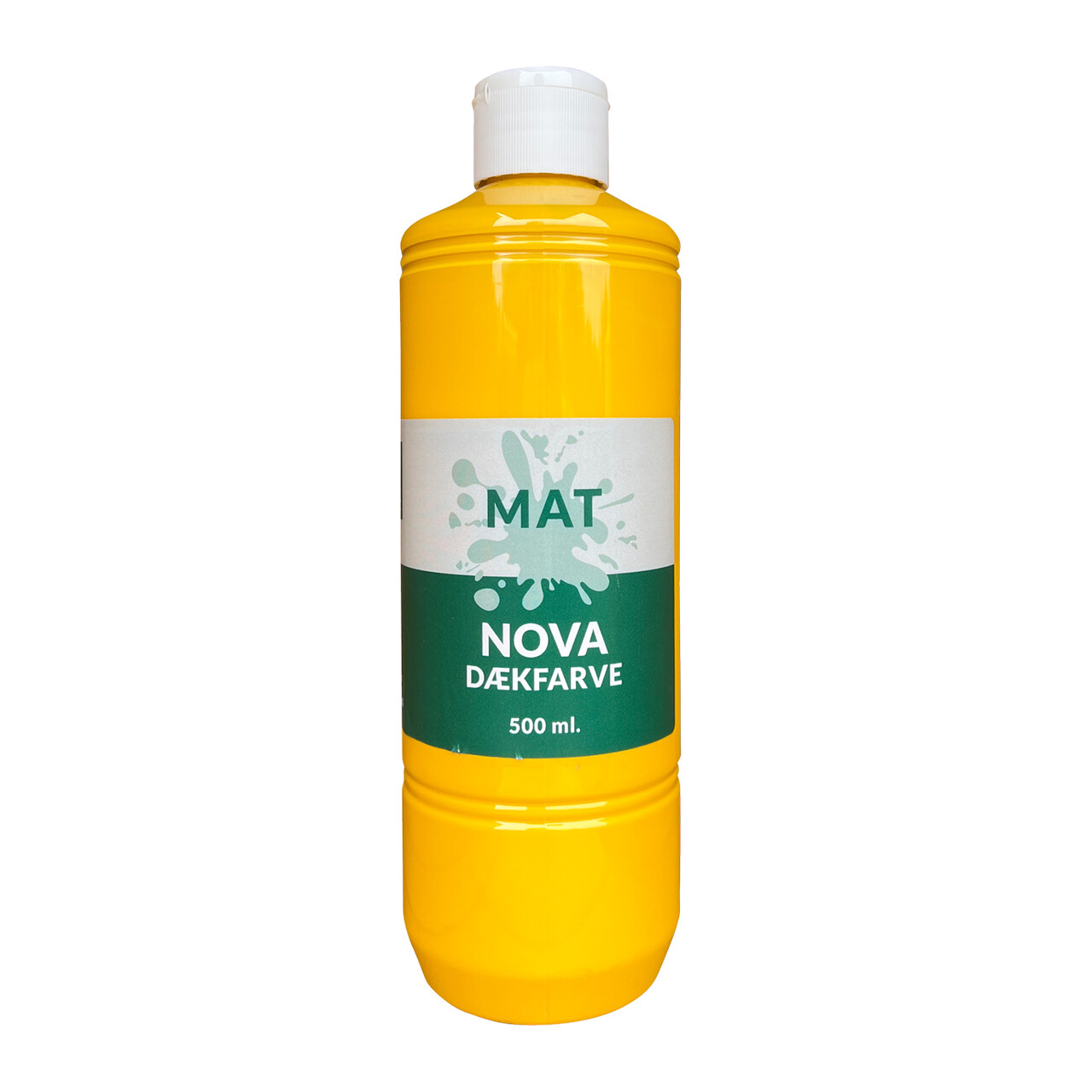 Nova mat dækfarve 500 ml. Dansk produceret