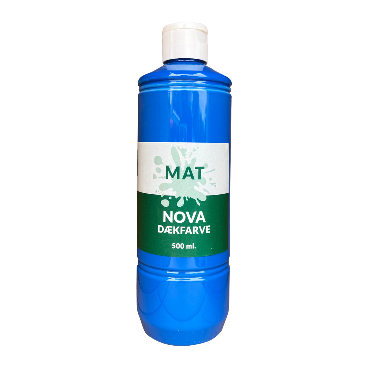 Nova mat dækfarve 500 ml. Dansk produceret