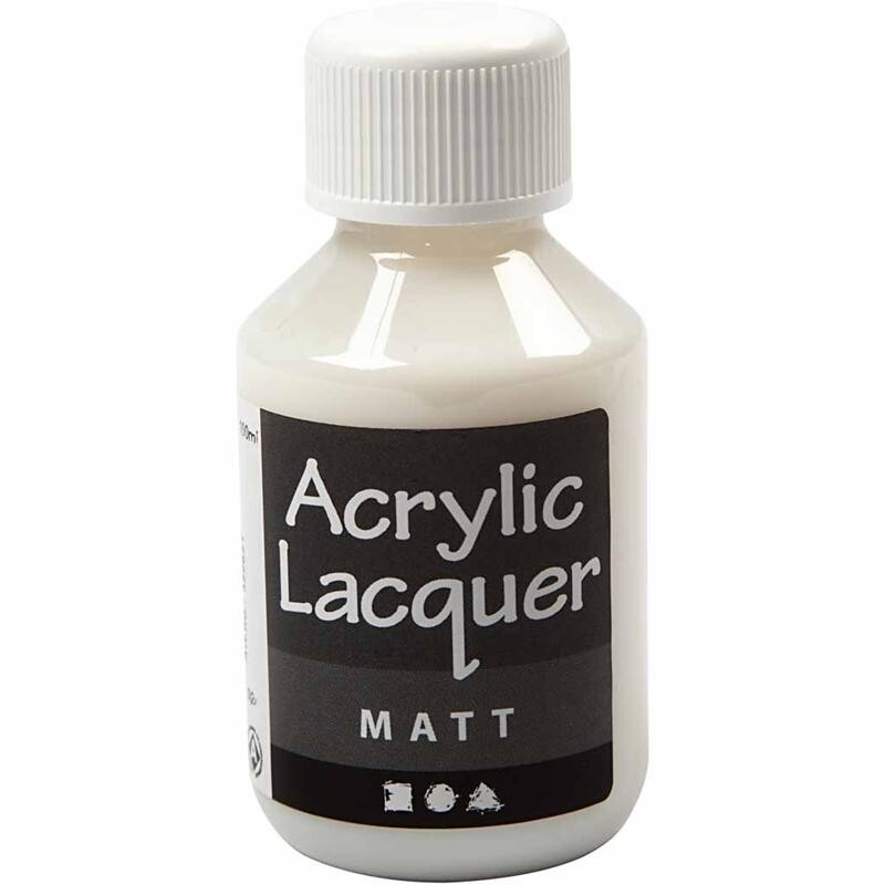 Akryllak, mat, 100 ml