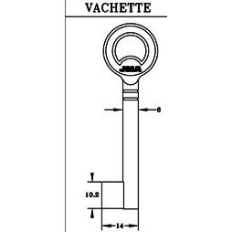 Kamnøgle Vachette