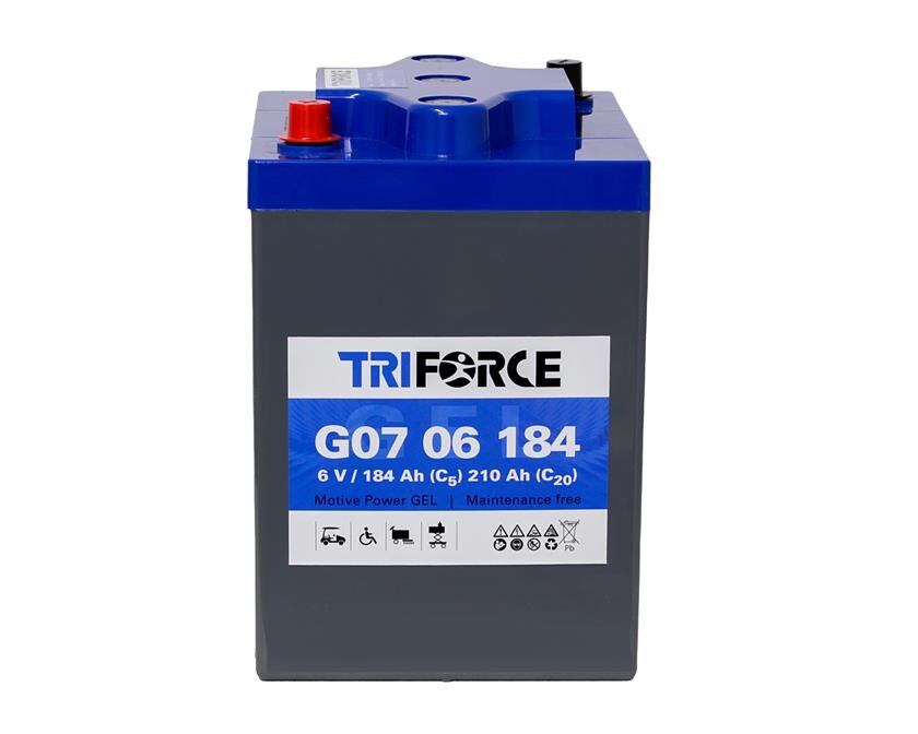 Battery 210Ah/6V/243x187x274 <br />Traction - GEL - Deep Cycle