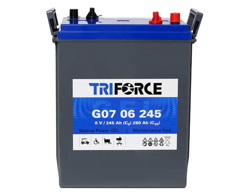 Battery 280Ah/6V/302x178x366 <br />Traction - GEL - Deep Cycle