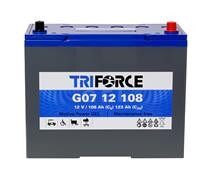 Battery 123Ah/12V/329x170x281 <br />Traction - GEL - Deep Cycle