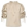 CO' COUTURE BLUSE, ADNA PUFF BONE