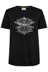 MOS MOSH T-SHIRT, GULL DECO BLACK