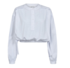 HAUTE L'AMITIE BLUSE - PUFFY TIE WHITE