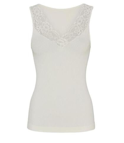 TIM & SIMONSEN TOP, 18214 BELEN RIB IVORY