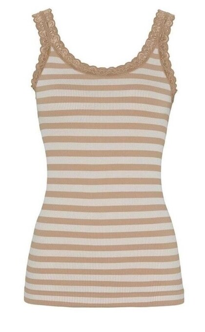 TIM & SIMONSEN TOP, ISA STRIPE RIB NUDO