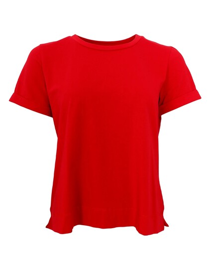 BLACK COLOUR T-SHIRT, MAY RED