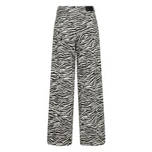 CO' COUTURE BUKS, ZION ZEBRA WIDE OFFWHITE-BLACK