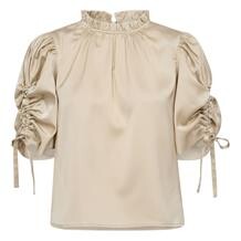 CO' COUTURE BLUSE, ADNA PUFF BONE