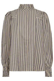 CO' COUTURE SKJORTE, PERCY PETRA STRIPE MARCIBLUE