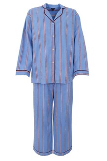 BLACK COLOUR PYJAMAS 7020, NORMA BLUE STRIPE