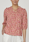 LOVE & DIVINE BLUSE, LOVE 1166-1 PINK ORIENTAL