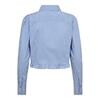 CO' COUTURE SKJORTE, ADDIE STRIPE FRILL PALE BLUE