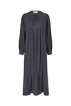  LOLLYS LAUNDRY KJOLE, LATOUR LACE MAXI DARK GREY