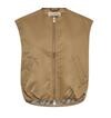 MOS MOSH VEST, KURA SOLID SESAME