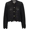 BASIC APPAREL CARDIGAN, DANIA BLACK