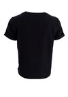 BLACK COLOUR T-SHIRT, MAY SS BLACK