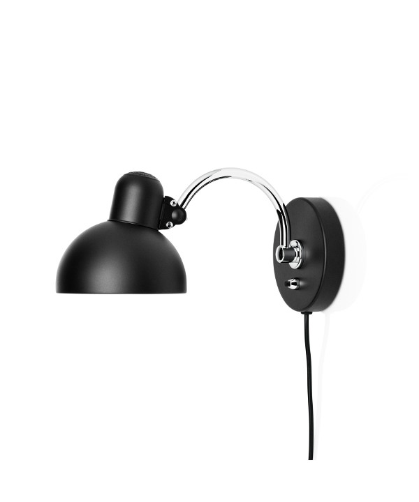 Kaiser Idell Wall Lamp Matt Black 6722w Fritz Hansen