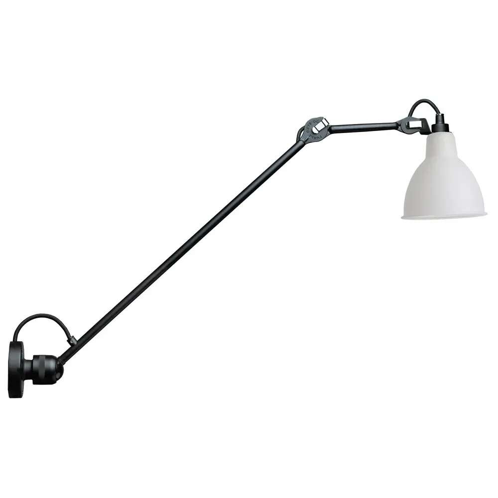 Lampe Gras - 304L60 Wandlamp Zwart/Glas Lampe Gras