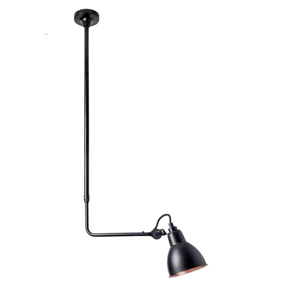 Lampe Gras - 313 Plafondlamp Black/Black/Copper Lampe Gras