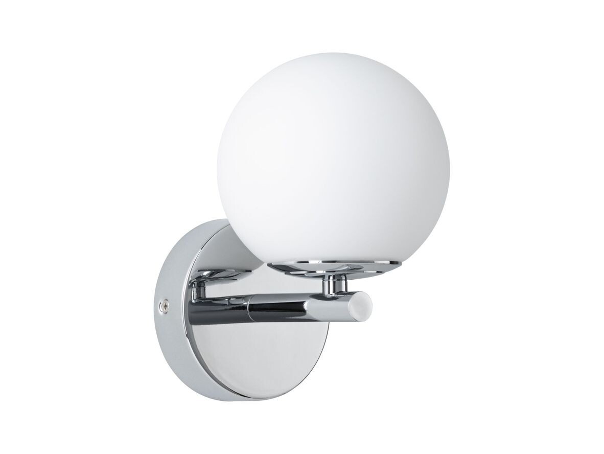 Paulmann – Gove LED Seinävalaisin IP44 3000K 400lm Chrome/Satin Paulmann