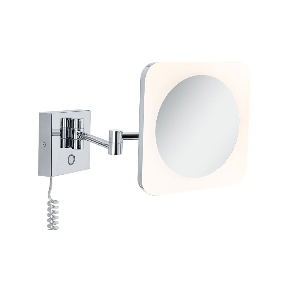 Paulmann - Jora LED Vanity Wandlamp IP44 Chroom/Wit/Mirror