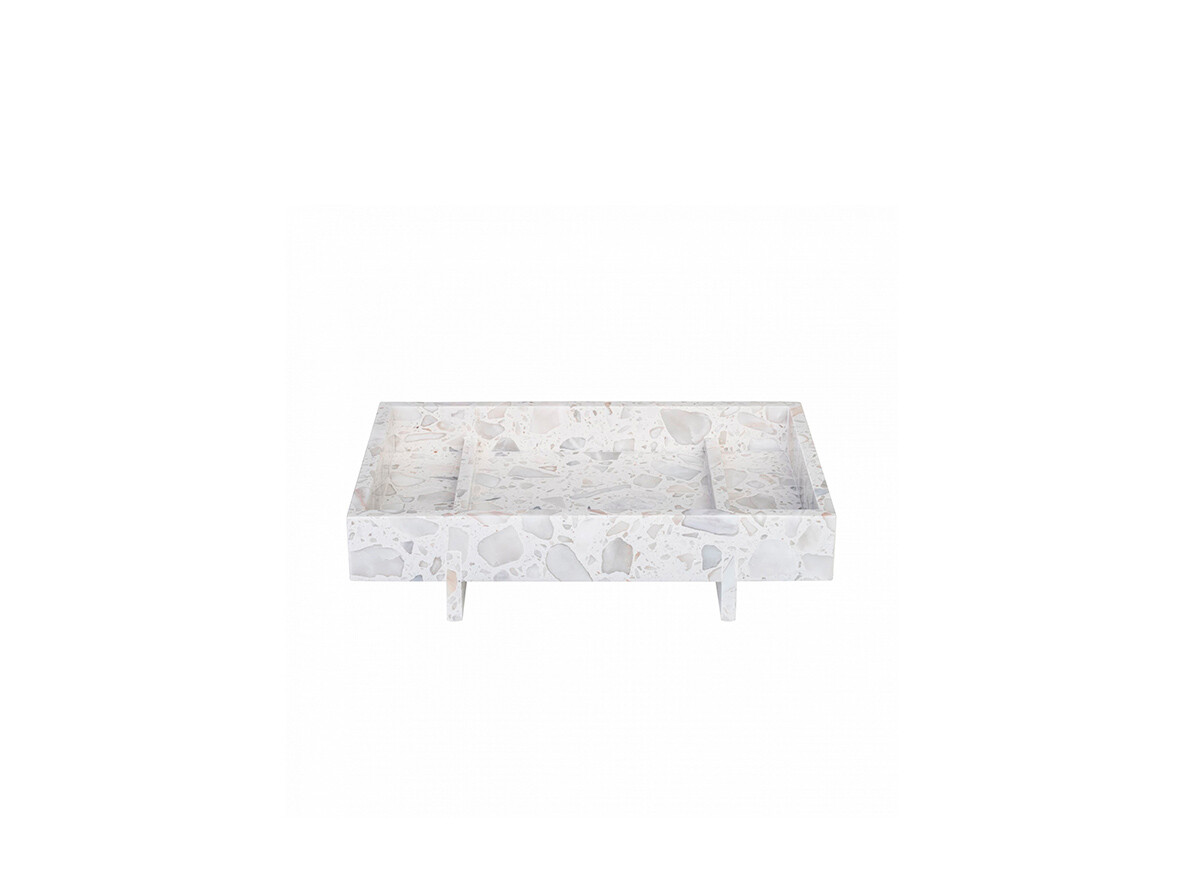 Blomus – Abento Marble Tray Nimbus Cloud